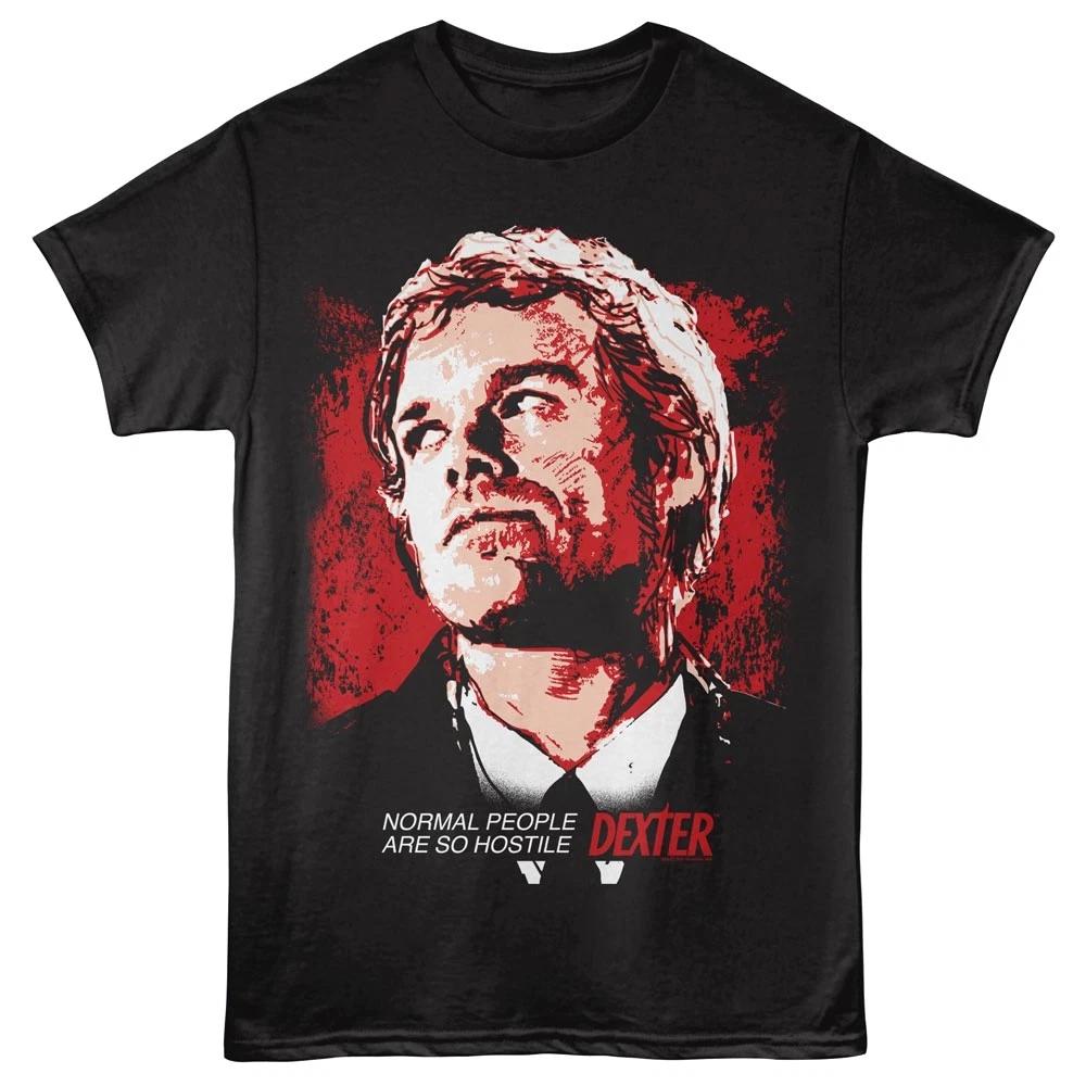 

Dexter Hostile People Men s T Shirt XL