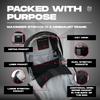 Large Capacity Magnetic Water Bottle Bag Multi-Pocket Universal Magnet Crossbody Bag Portable Water Bottle Holder