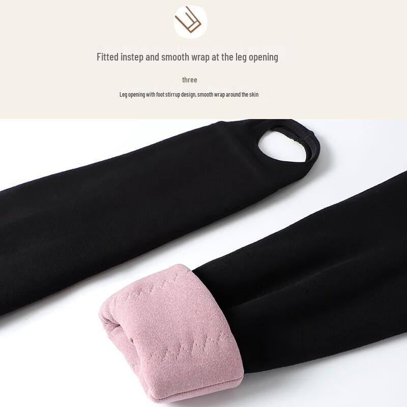 Langsha Women's Extra Thick Wool Thermal Leggings