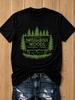 One 100%,, Comfortable And Soft T-shirt, Spring Summer Womens Clothing, Iwishabish Woods National Forest Land Of Abracity Design, Popular Printed with