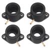 4Pcs Motorcycle Carburetor Interface Intake Outlet Manifold For Yamaha XJR1200 XJR1300 XJR1200SP XJR1300SP FJR1300 4KG-13586-00