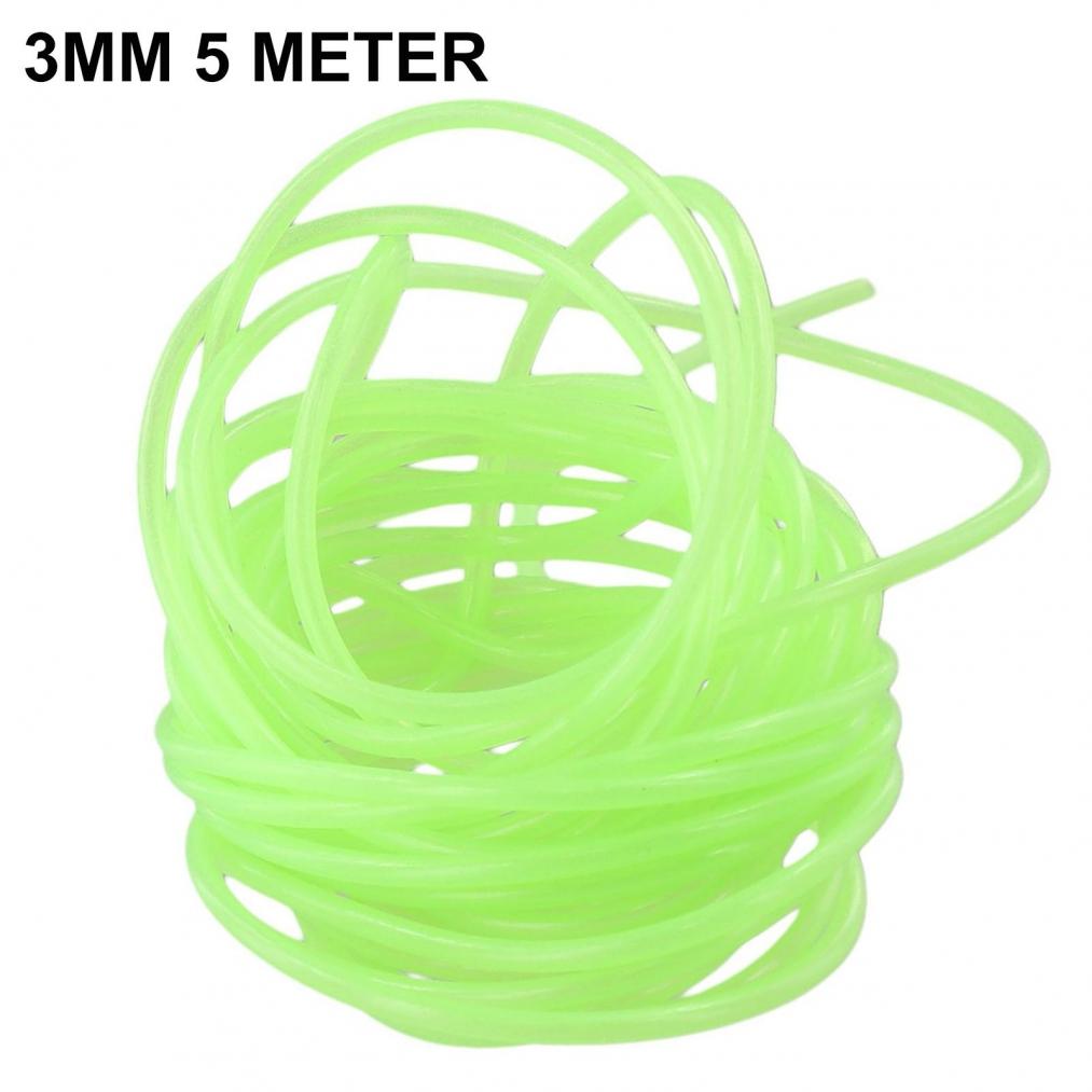 2/3mm Outer-Diameter Light Luminous Line Glow Anti Rig Tube Tubing Fishing Wire