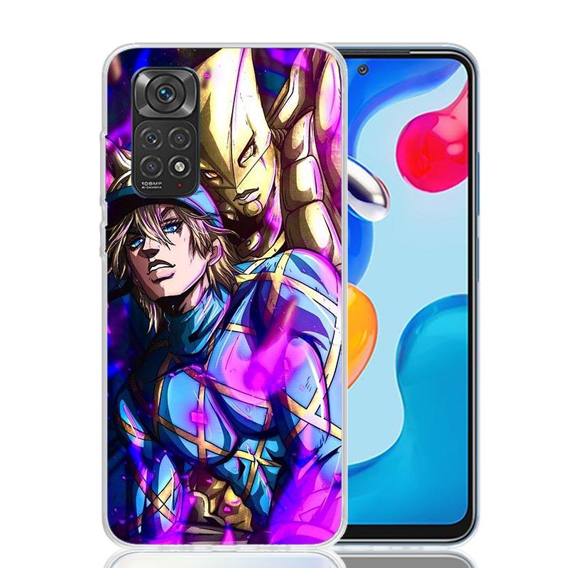 JoJo Abenteuer Dio Diego Brando Handyhülle Für Xiaomi Redmi Note 15 14 13 12S 12 Pro Plus 11S 11E 11 11T 10S 10 Kunst Weiches Muster