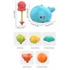 Baby Bath Toy Spray Whale Electric Infant Water Pump Swimming Pool Bathtub Toy Set for Newborn Babies Children