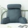 Bedside Sofa Pillow Backrest,Large Adult Bed Rest Pillows Back Support,Cute Reading Pillow for Bed Adult,Unmatched Support Bed Rest Sit Up Pillow