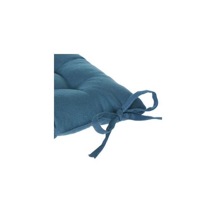 Chair Cushion with Knots 38 X 38 Cm Atmosphéra - Duck Blue