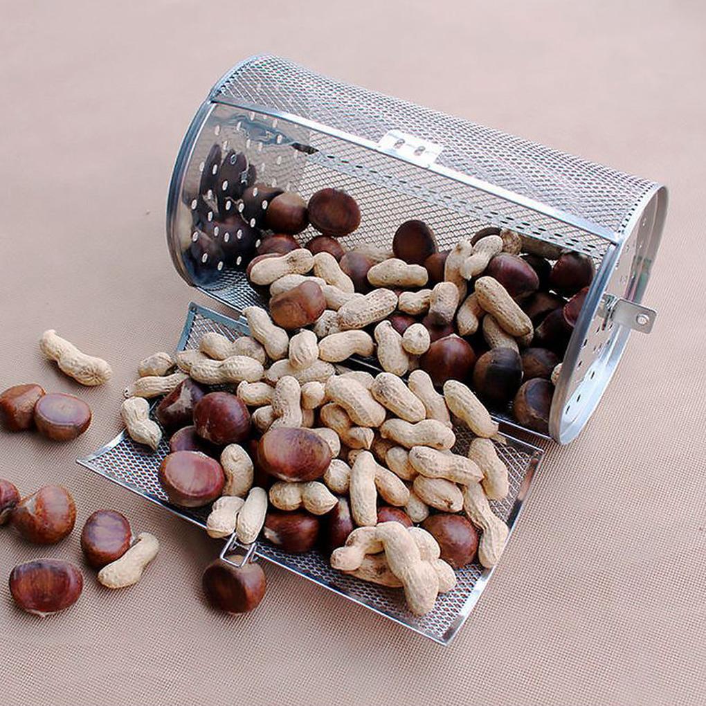 Universal Air Fryer Rotating Basket Replacement Oven Cage Kitchen Grill Roaster Rotisserie Upgrade Accessories