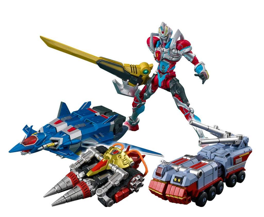 Actibuilder DX Assist Weapon Approximately 100mm Painted Movable Figure SSSS.GRIDMAN Set, ABS/PVC