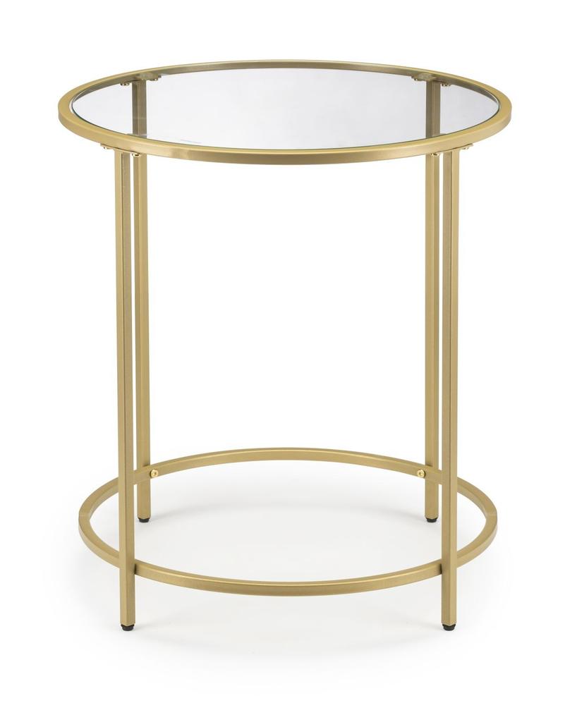 Beistell-Kaffeetisch Gold Glamour