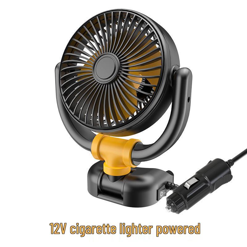 Da Fu Dual-Head USB Fan for Car: Powerful 12V Cooling Solution