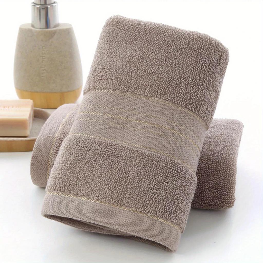 Cotton Thickened Absorbent Towel with Embroidery