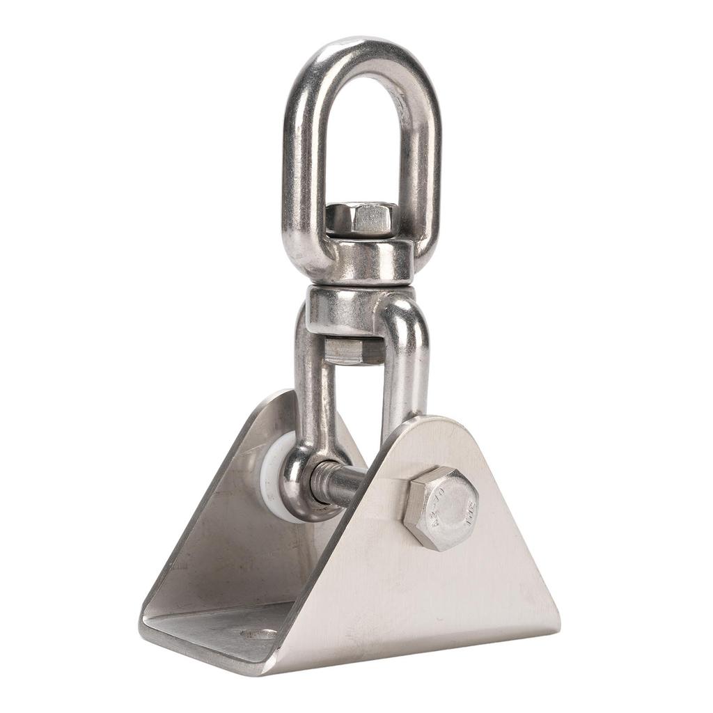 Swing Hangers Set 360 Degrees  Rotate Stainless Steel Swivel Swing Hooks 1200 Lb Loading Hammock Hooks for