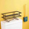 1Pcs Multifunctional Toilet Storage Rack Single Layer Bathroom Shelf New Shampoo Tray