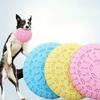 Bite Resistant Dog Training Throwing Toys Soft Pet Training Disc Dog Flying Disc  Feed Water