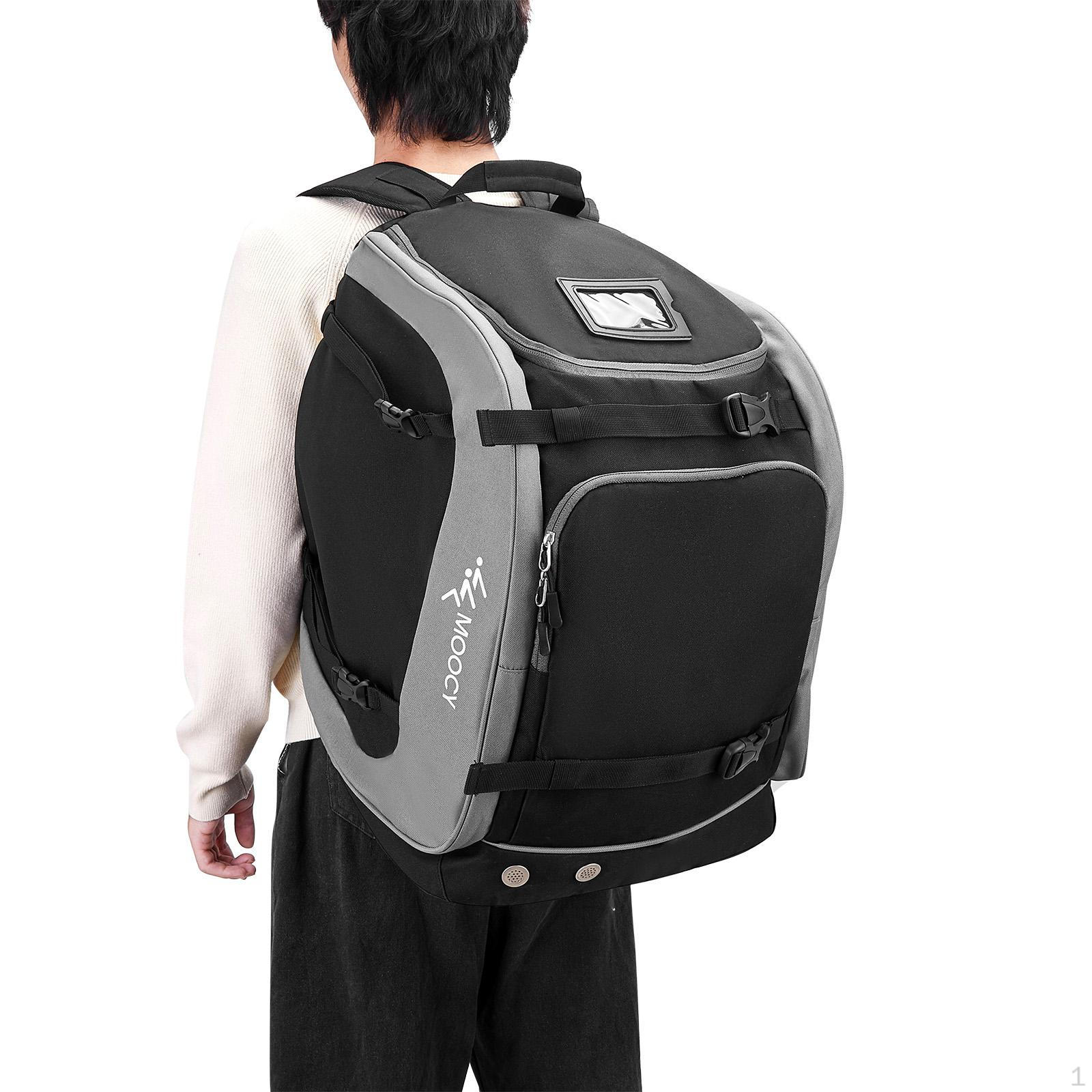 

Waterproof 65L Ski Backpack Large Capacity Storage Bag Boot Lightweight for Skis Snowboard