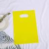 50 PCS Flat Mouth Gift Packaging Bag Reinforced Plastic Carry Case Shopping Bag  School Events