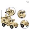 Building Blocks MOC-67376 Mine-resistant And Anti-ambush Frame 4x4 Heavily Armored Boy Assembly Model