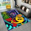 Pacman-alfombra Retro clásica para Gamer, alfombra para el hogar, sala de estar, dormitorio infantil, decoración de felpudo para sofá, alfombra antideslizante