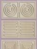Kids Left Right Brain Puzzle Pen Movement Trajectory Control Panel Training Hand Brain Coordination Children Wooden Learning Playthings