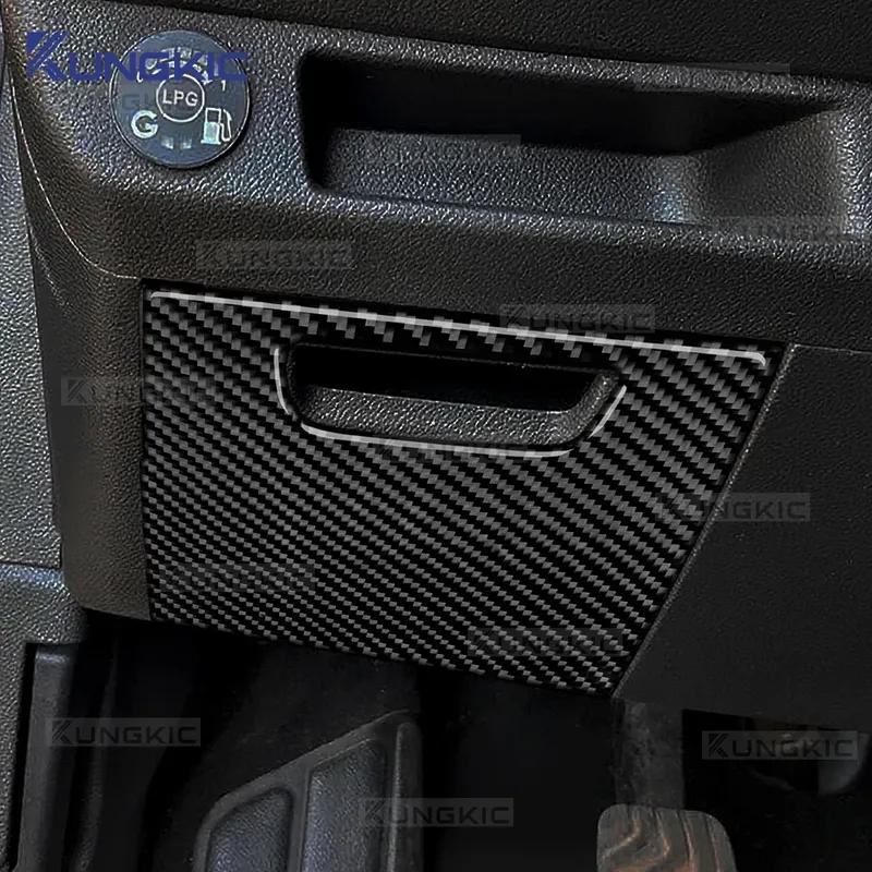 For Renault Clio 5 MK5     2024 2025 LHD Real Soft Carbon Fiber Car Fuse Box Panel Interior Trim Sticker