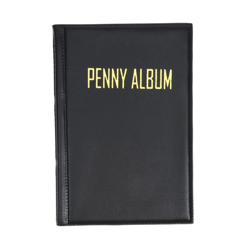 Pretty Coins Storage Album Coins Collection Book 108 Pockets Transparent PVC Multi-purpose Stamps Commemoration Home Supplies