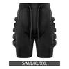 Protective Shorts Adjustable EVA Hip Protection Shorts Lightweight Crash Pad for Men Skateboard Snowboard Roller Sports