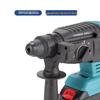 High-Power Brushless Cordless Rotary Hammer Drill with Lithium Battery