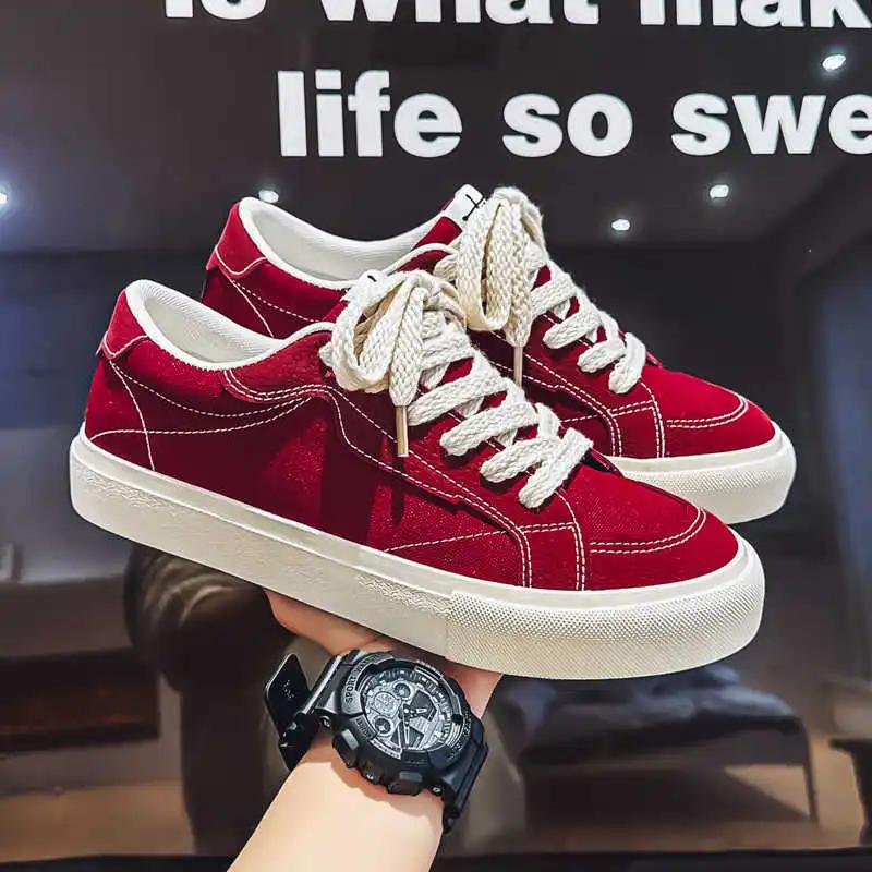 Fashion Hightop Plush Men's Spring Loafers White Mens Sneakers Luxury Brand Shoes Men Sports Comfortable Loafer'lar Cheaper