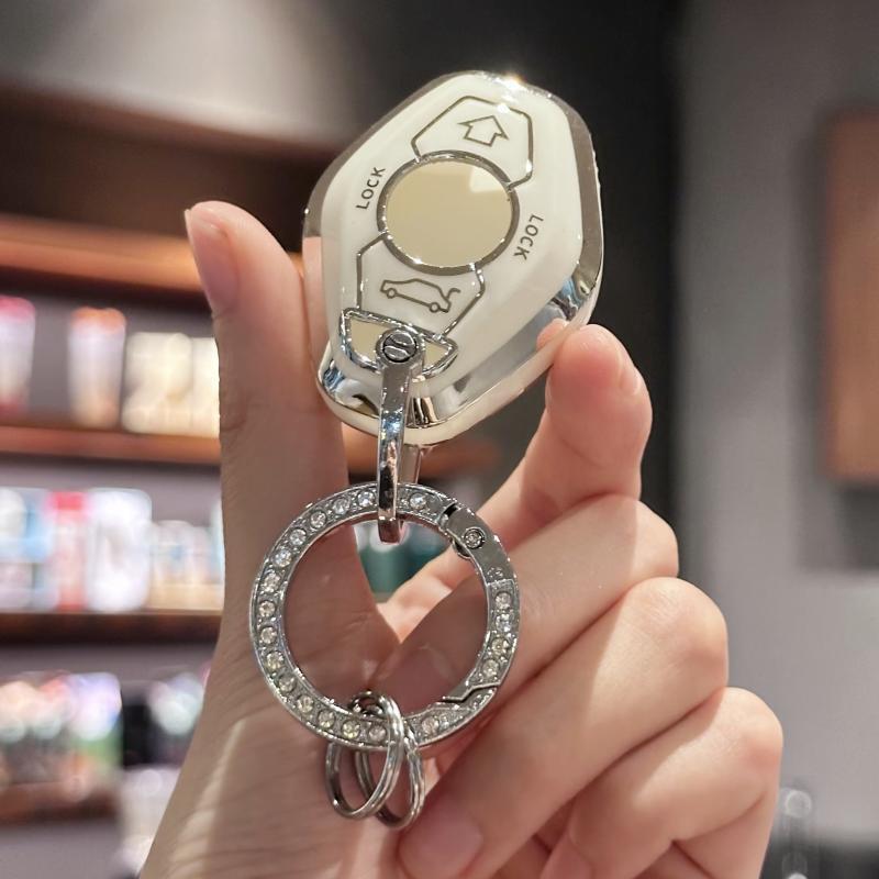Kryt klíčenky TPU s Bling Lanyard pro BMW E38 E39 E46 E83 E53 E60 E63 E61 E64 E83 E85 E86 M5 325i X3 X5 Z3 Z4 3 5 7 Series