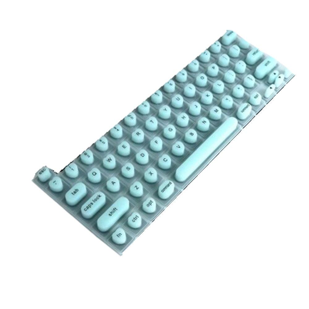 

Защитная накладка для клавиатуры Силиконовые клавиши Колпачки клавиш Защита от царапин Пленка для клавиатуры ноутбука Нейл-арт синий