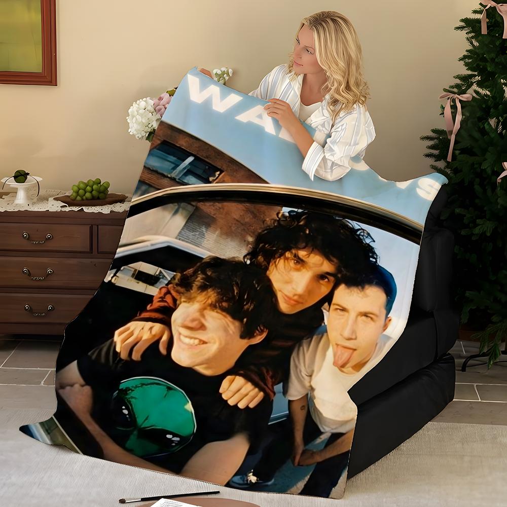 Music W-Wallows Throw Flannel Blanket, Soft Warm, Durable & Washable cute Cool