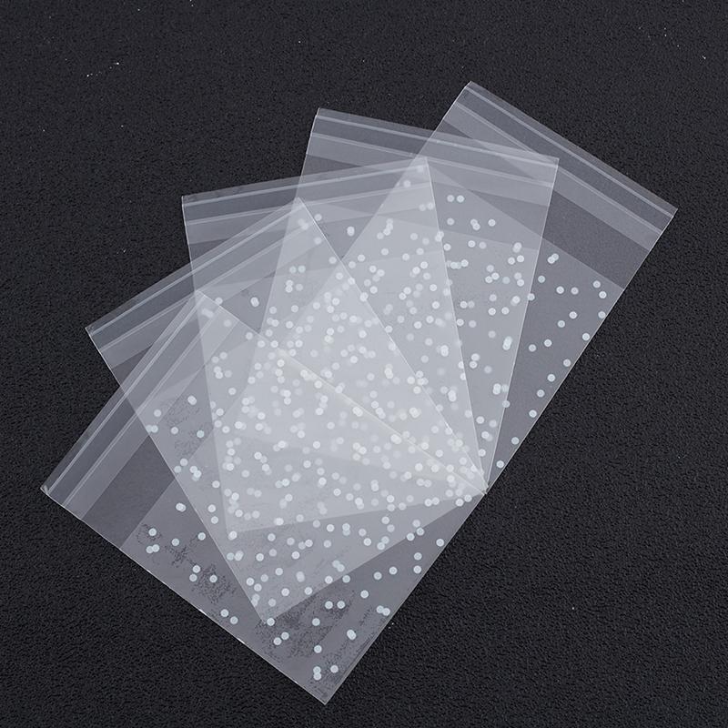 100Pcs/Set Gift Biscuits Bag Packaging Bread Baking Candy Cookies Package Bag