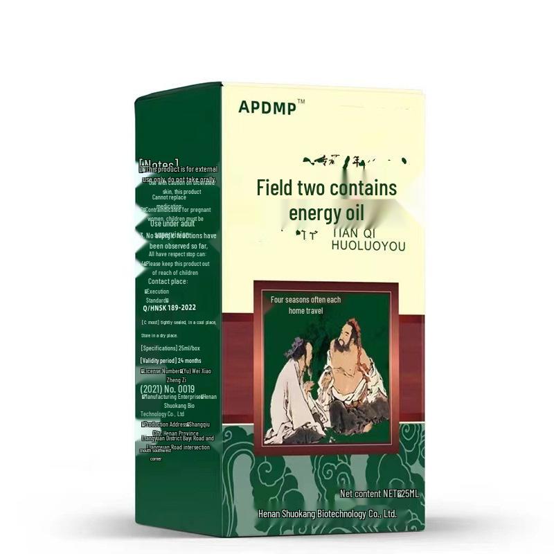 

Активирующее масло женьшеня нотогинзень для талии, плеч и шеи с сафлоровым маслом, 25 мл OEM