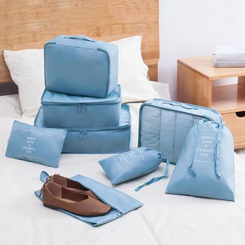 Packing Cubes for Suitcases 10Pcs Luggage Organizers Bags for Travel Waterproof Packing Cube Storage Bags for Suitcases
