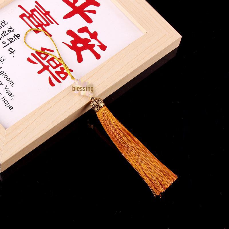 Chinese Knot Tassel Accessories: Hat, Pendant, Bookmark, and Jewelry Tassels