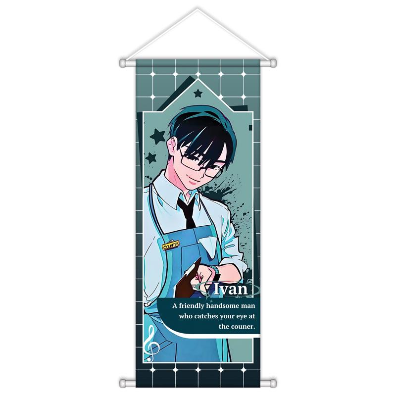 Anime Alien Stage Mizi Sua Ivan Till Hyuna Luka Wall Scroll Poster Decoration Gifts