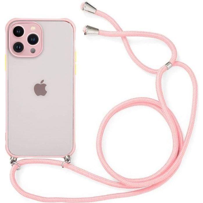 Coque de Protection - PROSHOP - iPhone 13 Pro Max - Rigide - Rose - Anti-choc