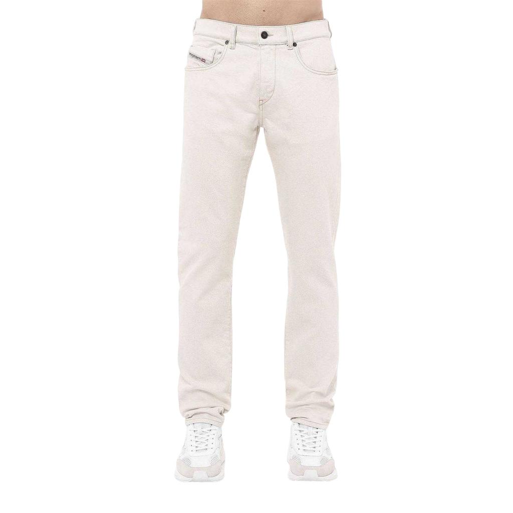 Diesel Mens 2019 D-Strukt Denim Mid Rise Slim Jeans
