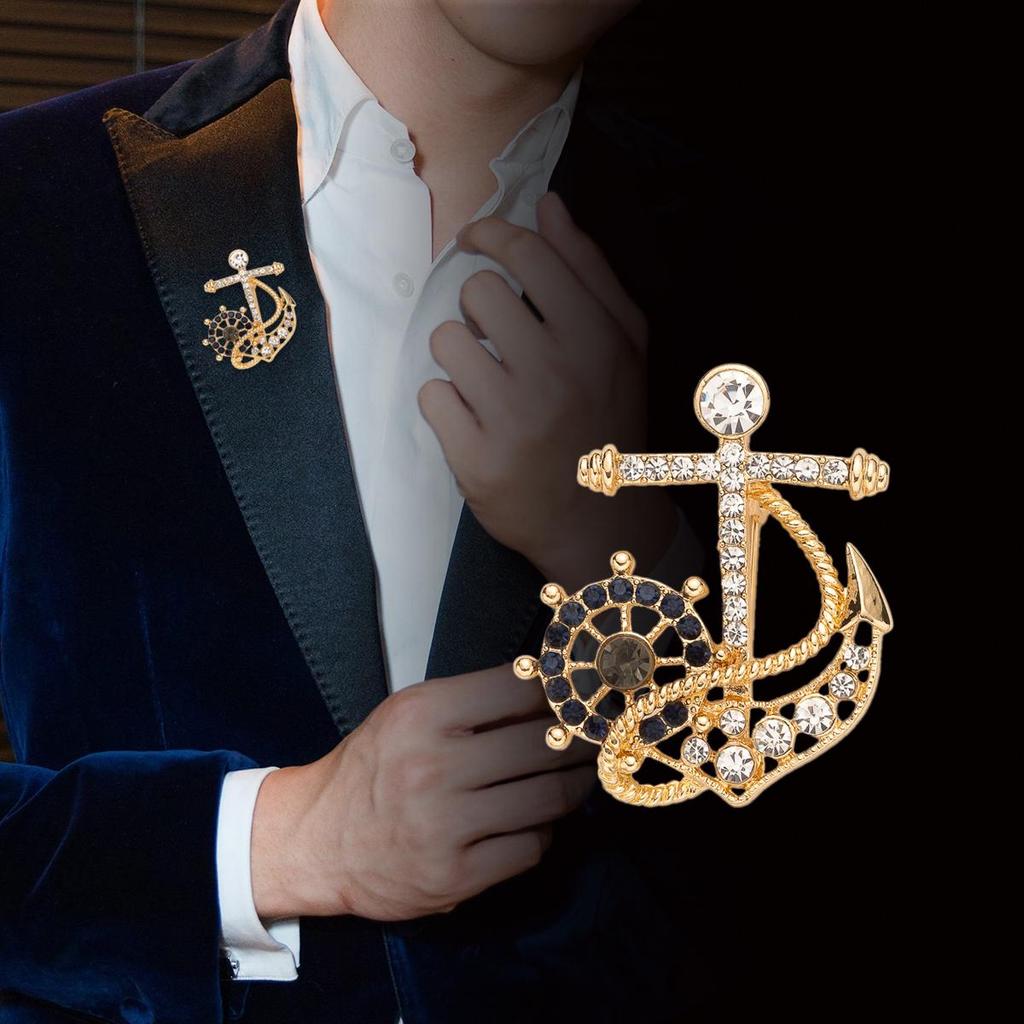 Unisex Fashion Suit Brooch & Corsage Pin for Sweaters
