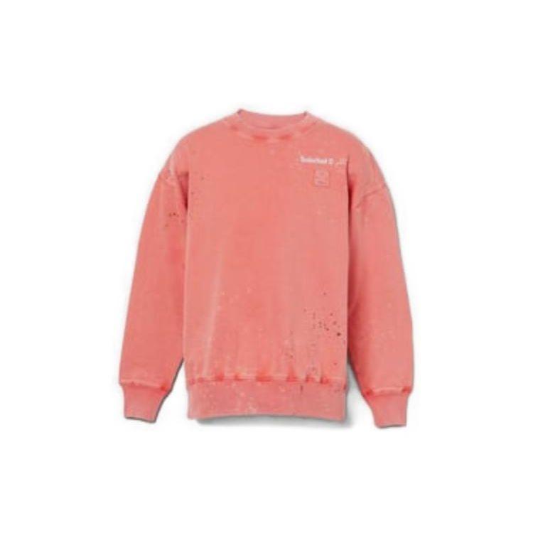 

Timberland Pink Washed Crew Neck Sweatshirt A6PGW852 M