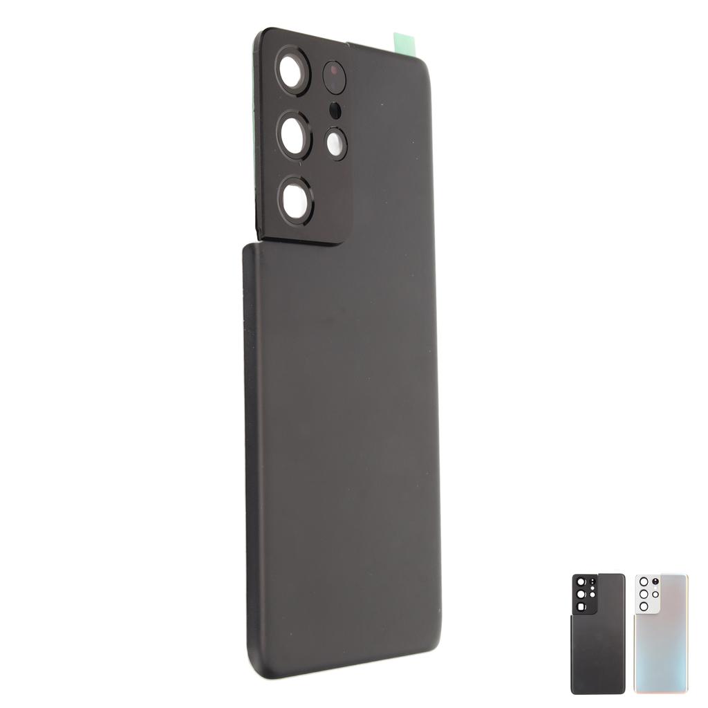 Phone Rear Housing Door Professional Installation Pre Cut Tape Replacement Back Glass Pre Installed Cam Frame for S21 Ultra 5G