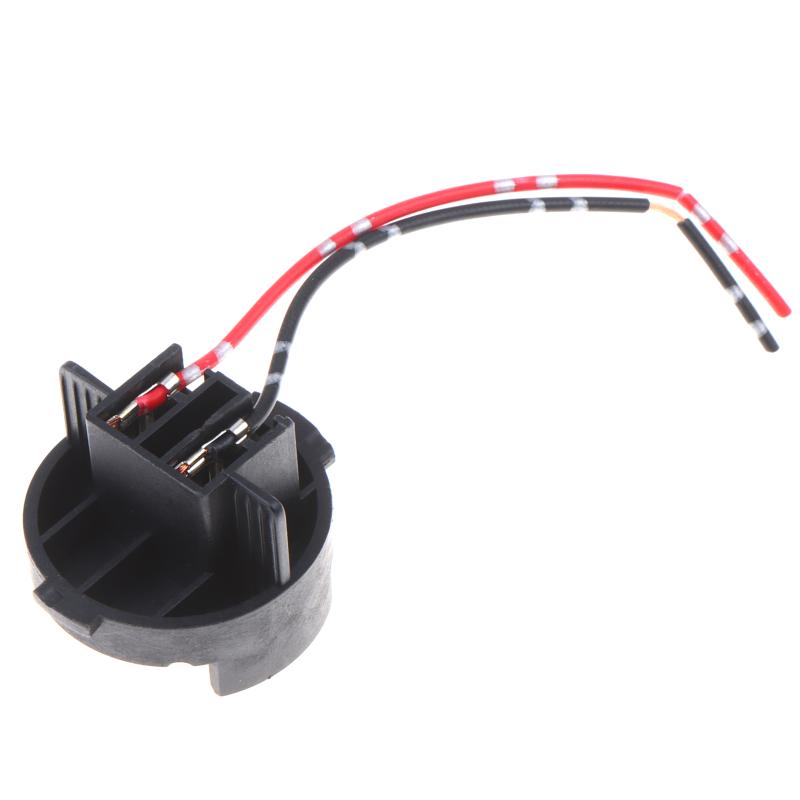 

Car Hid Led Headlight Bulb Base Holder Wire Adapter For Mistra (2017+) Halogen Lamp Socket Connector Wiring Harne чёрный