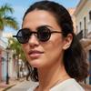 Durability Round Metal Sunglasses with Scratch Resistant Lenses Baby Sunglasses Accessories for Day Wear