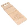 Bamboo Washboard Wooden Color Approx 19.7in Long Thickened Natural Bamboo Wear Resistant Sturdy Durable Wash Board