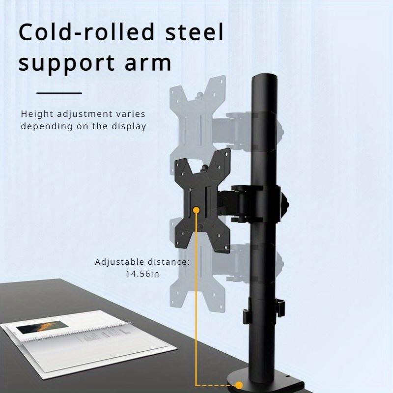 

BEISHI Single LED LCD Monitor Arm Desk Mount Stand Heavy Duty Fully Adjustable Computer Mount for Screen up to 27 inch чорний