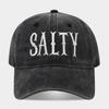 European and American Simple and Retro Washed Cotton Letter Embroidery Cap Men's and Women's Casual and Versatile Outdoor Sunshade Baseball Cap Tide