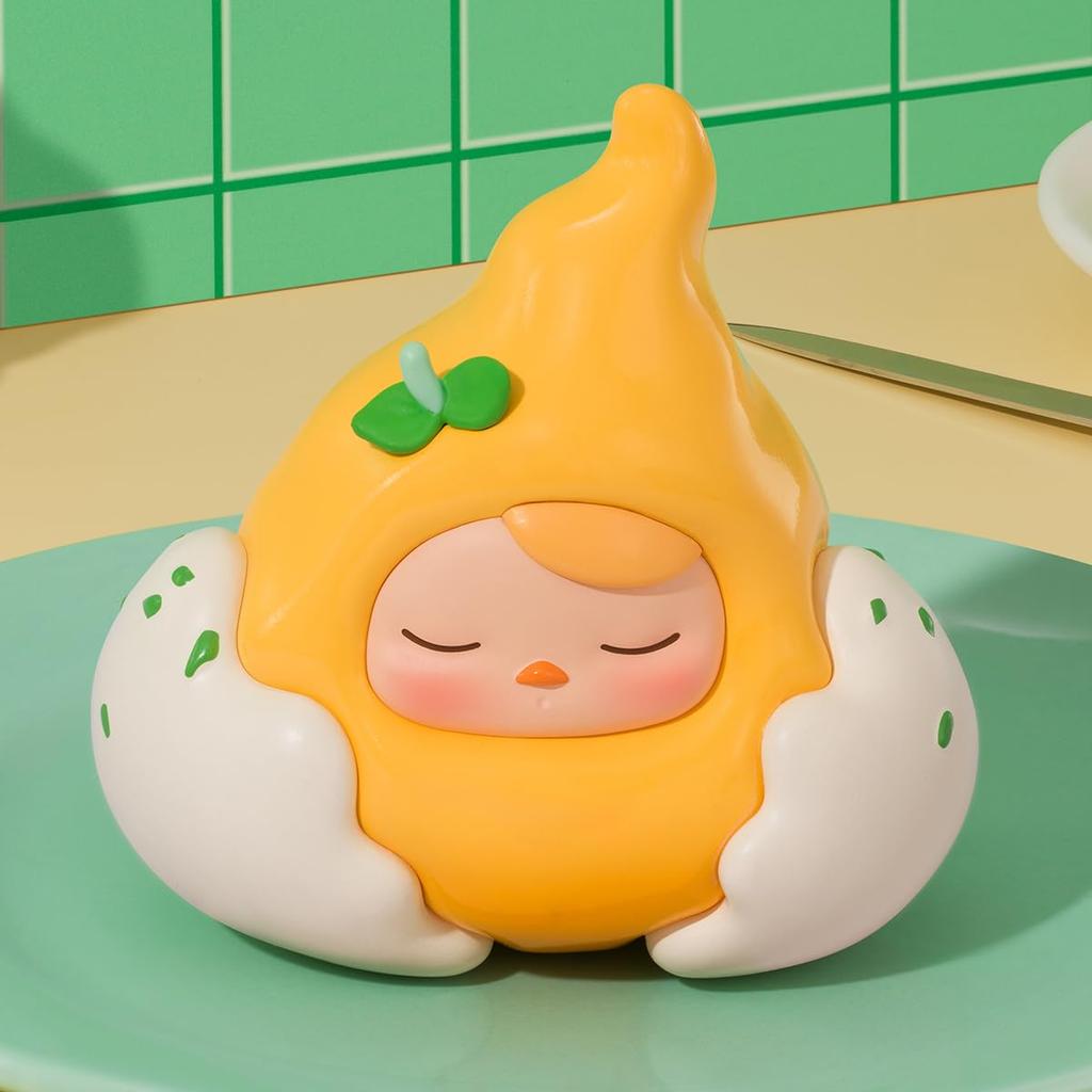 POP MART PUCKY Egg Beanie Series Pop Mart Gachapon Blind Box Figure Plastic Model Premium Toy PVC Soft Vinyl Original Character Birthday Gift (3-Piece