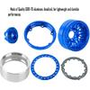 RC 1.9 Wheel Rims for 1/10 SCX10 SCX10 II 90046 SCX10 III AXI03007 SCX10 Pro TRX4 TRX6 Gen7/8 D90 VS4-10 MST CFX RC Crawler Car,Navy Blue