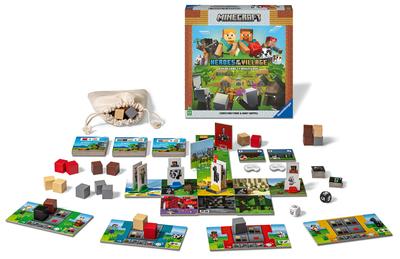 Ravensburger Ravensburger Masa Oyunu Minecraft: Heroes Japonca Kullanım Kılavuzu Dahil 20977 4 "Normal İthal Ürün