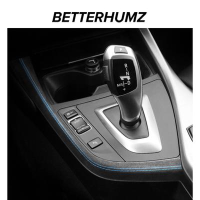 For BMW F20 Series 1 Made of Alcantara Wrap  Car Interior Center Console Gear Shifter Panel Side Trims Strip Cover Accessories